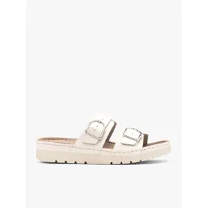 Leather mules for women Ryłko image-0