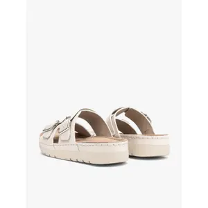 Leather mules for women Ryłko image-4