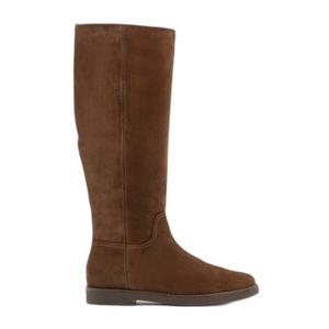 Women's flat suede boots Ryłko Olena