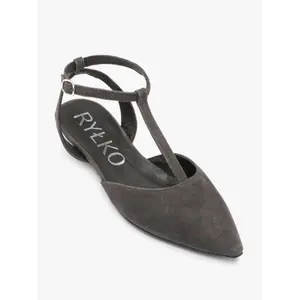 Women's Suede Ballerinas Ryłko image-2
