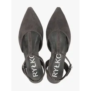Women's Suede Ballerinas Ryłko image-4