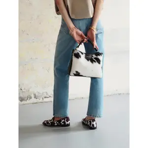 Cow print ballet flats for girls Ryłko Dakota image-4