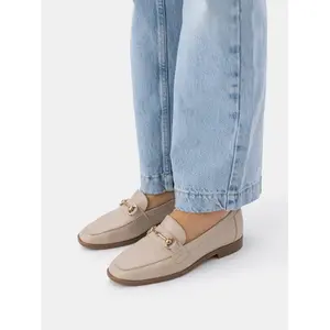 Women's leather loafers Ryłko Dakota image-4