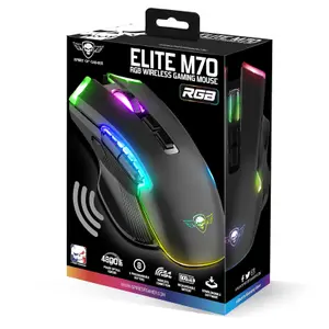 Ratón inalámbrico para juegos Spirit of Gamer Elite-M70 RGB image-3