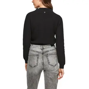 Womens High Neck Knitted Jumper s.Oliver image-4