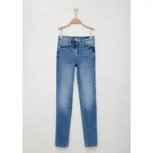 Jeans slim de cintura alta Regular niña s.Oliver Suri image-0