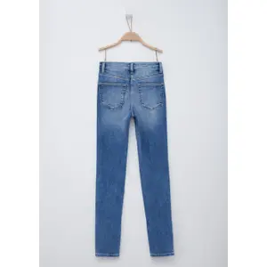 Jeans slim de cintura alta Regular niña s.Oliver Suri image-1
