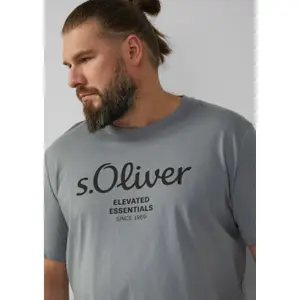 T-shirt με εκτύπωση λογότυπου s.Oliver image-2