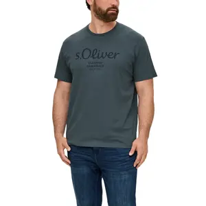T-shirt με εκτύπωση λογότυπου s.Oliver image-1