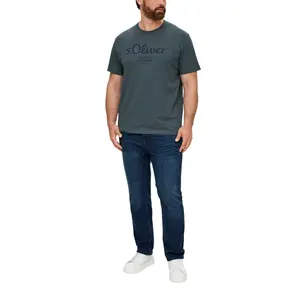 T-shirt με εκτύπωση λογότυπου s.Oliver image-6