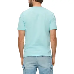 Cotton T-shirt with Tunisian Collar s.Oliver image-5