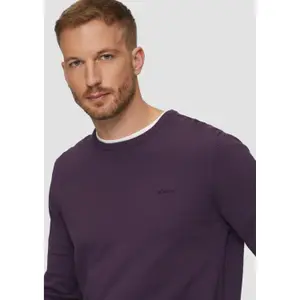 Cotton Sweatshirt with Embroidered Logo s.Oliver image-3
