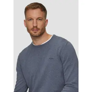 Cotton Sweatshirt with Embroidered Logo s.Oliver image-3