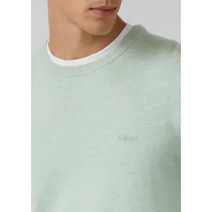 Cotton Sweatshirt with Embroidered Logo s.Oliver image-3