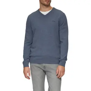 Pull en maille avec logo brodé s.Oliver image-2