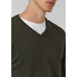 Pull en maille avec logo brodé s.Oliver image-3