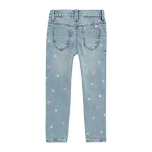 Skinny Jeans Tregging aus Denim mit Mittlerer Taille und Bestickung für Mädchen s.Oliver image-4