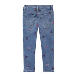 Skinny Jeans Tregging aus Denim mit Mittlerer Taille und Bestickung für Mädchen s.Oliver image-4