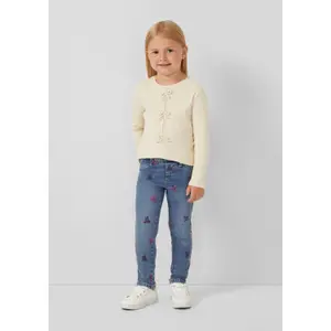 Skinny Jeans Tregging aus Denim mit Mittlerer Taille und Bestickung für Mädchen s.Oliver image-6