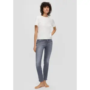 Jeans Slim vita media gamba con zip donna s.Oliver Betsy image-6