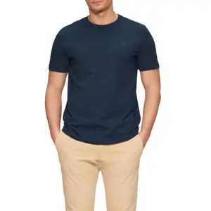 T-shirt από υλικό flames textured με εκτυπωμένο λογότυπο s.Oliver image-2
