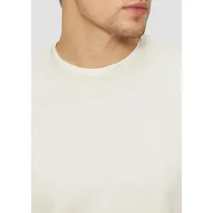 Ronde Hals Sweatshirt van gemengd katoen met geborduurd logo s.Oliver image-3
