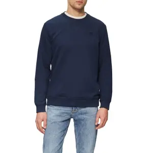 Ronde Hals Sweatshirt van gemengd katoen met geborduurd logo s.Oliver image-2