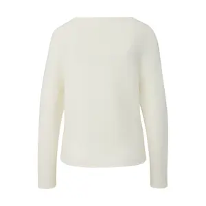 Pull in maglia con col bateau e bordi arrotolati donna s.Oliver image-1