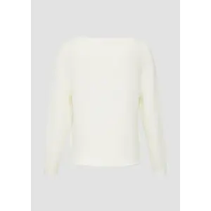 Pull in maglia con col bateau e bordi arrotolati donna s.Oliver image-4