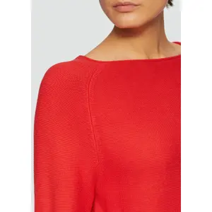 Pull in maglia con col bateau e bordi arrotolati donna s.Oliver image-3
