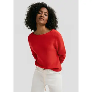 Pull in maglia con col bateau e bordi arrotolati donna s.Oliver image-6