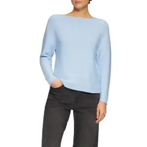 Pull in maglia con col bateau e bordi arrotolati donna s.Oliver image-2