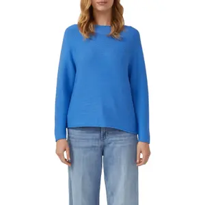 Pull in maglia con col bateau e bordi arrotolati donna s.Oliver image-2
