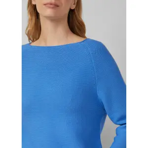 Pull in maglia con col bateau e bordi arrotolati donna s.Oliver image-3