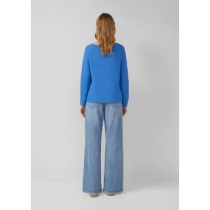Pull in maglia con col bateau e bordi arrotolati donna s.Oliver image-4