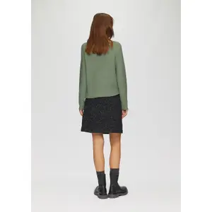 Pull in maglia con col bateau e bordi arrotolati donna s.Oliver image-4