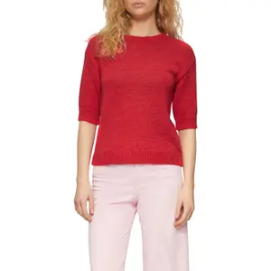 Dreiviertelarm-Strickpulli aus Bändergarn für Damen s.Oliver image-2