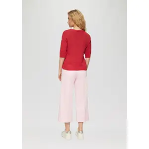 Dreiviertelarm-Strickpulli aus Bändergarn für Damen s.Oliver image-4