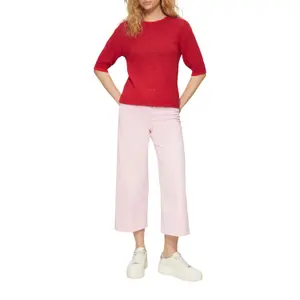Dreiviertelarm-Strickpulli aus Bändergarn für Damen s.Oliver image-6