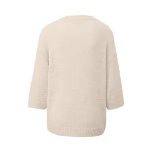 Dreiviertelarm-Strickpulli aus Bändergarn für Damen s.Oliver image-1