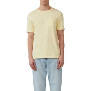 T-shirt από φανέλα με τσέπη στο στήθος και ακατέργαστες άκρες s.Oliver image-2