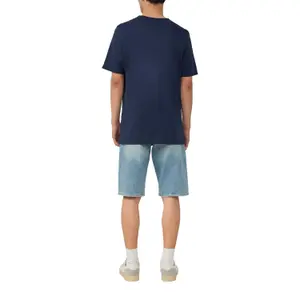 T-shirt από φανέλα με τσέπη στο στήθος και ακατέργαστες άκρες s.Oliver image-5