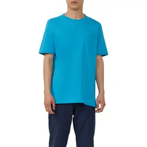 T-shirt από φανέλα με τσέπη στο στήθος και ακατέργαστες άκρες s.Oliver image-2