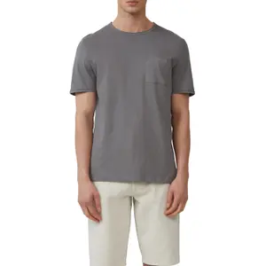 T-shirt από φανέλα με τσέπη στο στήθος και ακατέργαστες άκρες s.Oliver image-2