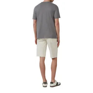 T-shirt από φανέλα με τσέπη στο στήθος και ακατέργαστες άκρες s.Oliver image-5