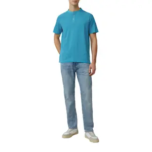 T-shirt βαμμένο με κομμάτι με τουνησιακό γιακά και ραγλαν μανίκια s.Oliver image-6