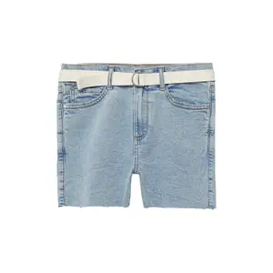 Σορτσάκι τζιν κοπή Slim Fit ψηλόμεσο Skinny Leg ζώνη υφάσματος Regular κορίτσι s.Oliver Suri image-2