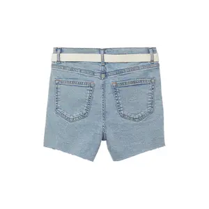 Σορτσάκι τζιν κοπή Slim Fit ψηλόμεσο Skinny Leg ζώνη υφάσματος Regular κορίτσι s.Oliver Suri image-4