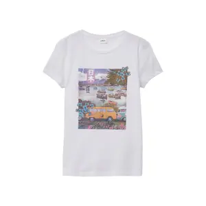 T-shirt από βαμβάκι με φωτογραφία για κορίτσι s.Oliver image-2
