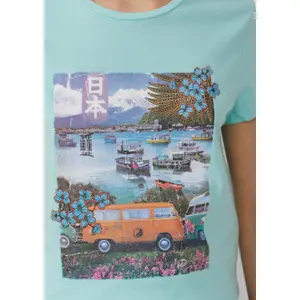 T-shirt από βαμβάκι με φωτογραφία για κορίτσι s.Oliver image-5